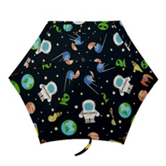 Space Astronomy Decorative Symbols Seamless Pattern Vector Illustration Mini Folding Umbrellas by Nexatart