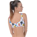 Cinema Icons Pattern Seamless Signs Symbols Collection Icon Ring Detail Bikini Top View2