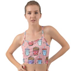 Cute Kawaii Food Seamless Pattern Mini Tank Bikini Top by Nexatart