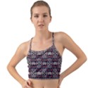 Ukrainian Folk Seamless Pattern Ornament Mini Tank Bikini Top View1