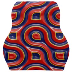 Pattern Curve Design Car Seat Velour Cushion  by Nexatart