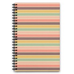 Vintage Stripes Lines Background 5 5  X 8 5  Notebook by Nexatart