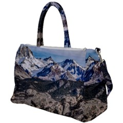 El Chalten Landcape Andes Patagonian Mountains, Agentina Duffel Travel Bag by dflcprintsclothing