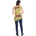 Childish Seamless Pattern With Dino Driver Sleeveless Tunic View2
