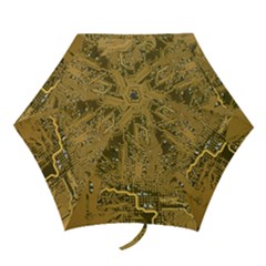 Pcb Printed Circuit Board Mini Folding Umbrellas by Vaneshart
