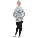 Cupcake Doodle Pattern Women s Hooded Pullover View2