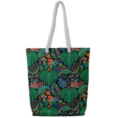 14 Full Print Rope Handle Tote (small) by Sobalvarro