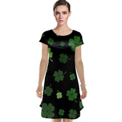 St Patricks Day Cap Sleeve Nightdress by Valentinaart