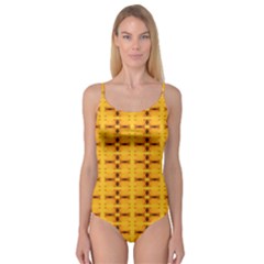 Digital Illusion Camisole Leotard  by Sparkle