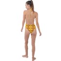 Digital Illusion Backless Halter One Piece Swimsuit View2
