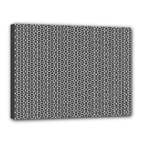 Black And White Triangles Canvas 16  X 12  (stretched) by Sparkle