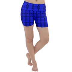 Digital Illusion Lightweight Velour Yoga Shorts by Sparkle