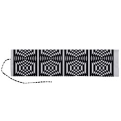 Optical Illusion Roll Up Canvas Pencil Holder (l) by Sparkle