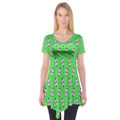 Knotty Ball Short Sleeve Tunic  by Sparkle