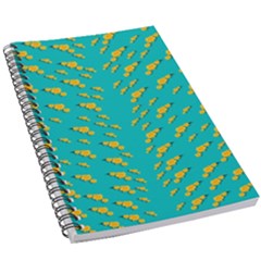 Sakura In Yellow And Colors From The Sea 5 5  X 8 5  Notebook by pepitasart
