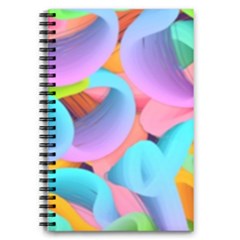 3d Color Swings 5 5  X 8 5  Notebook by Sparkle