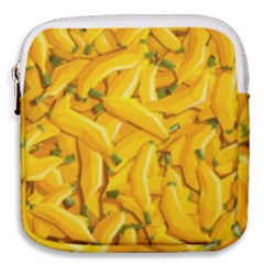 Geometric Bananas Mini Square Pouch by Sparkle