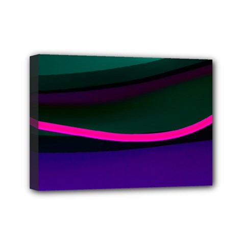 Neon Wonder Mini Canvas 7  X 5  (stretched) by essentialimage