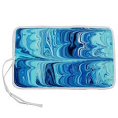 Blue Waves Pen Storage Case (s) by Sparkle