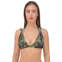 Blocksum Double Strap Halter Bikini Top by Sparkle