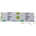 Seamless Pattern Cartoon Space Planets Isolated White Background Roll Up Canvas Pencil Holder (L) View2