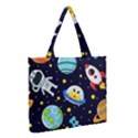 Space Seamless Pattern Medium Tote Bag View2