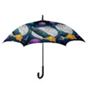 Spaceship Astronaut Space Hook Handle Umbrellas (Large) View3