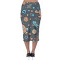 Space Seamless Pattern Midi Pencil Skirt View2