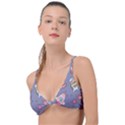 Outer Space Seamless Background Knot Up Bikini Top View1