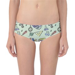 Hand Drawn Pattern School Classic Bikini Bottoms by Vaneshart