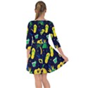 Seamless Brazilian Carnival Pattern With Musical Instruments Smock Dress View2