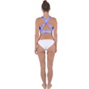 Seamless Pattern Pastel Galaxy Future Cross Back Hipster Bikini Top  View2