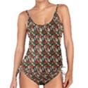 Swimmer 20s Teal Tankini Set View1