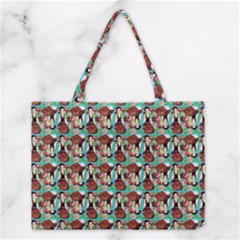 Swimmer 20s Blue Medium Tote Bag by snowwhitegirl