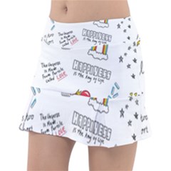 Abstract Fashion Background Suitable Fabric Printing Tennis Skorts by Vaneshart
