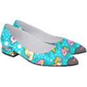 Cloud Seamless Pattern Women s Low Heels View3