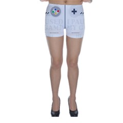 Ipaused2 Skinny Shorts by ChezDeesTees