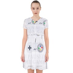 Ipaused2 Adorable In Chiffon Dress by ChezDeesTees