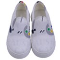 Ipaused2 Kids  Canvas Slip Ons View1