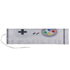 Ipaused2 Roll Up Canvas Pencil Holder (l) by ChezDeesTees