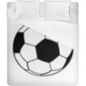 Soccer Lovers Gift Duvet Cover (California King Size) View1