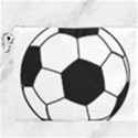 Soccer Lovers Gift Canvas Cosmetic Bag (XXXL) View1