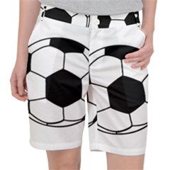 Soccer Lovers Gift Pocket Shorts by ChezDeesTees