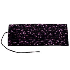 Digital Polka Roll Up Canvas Pencil Holder (s) by Sparkle