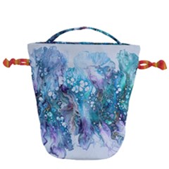 Sea Anemone  Drawstring Bucket Bag by CKArtCreations