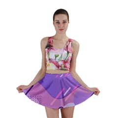 Colorful-abstract-wallpaper-theme Mini Skirt by Vaneshart