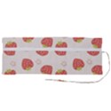 Strawberries-pattern-design Roll Up Canvas Pencil Holder (M) View2