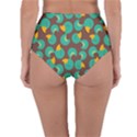 Vector-illustration-seamless-pattern-with-cartoon-duck Reversible High-Waist Bikini Bottoms View2