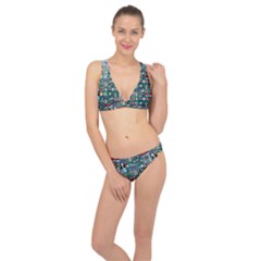 Kawaiicollagepattern2 Classic Banded Bikini Set  by snowwhitegirl