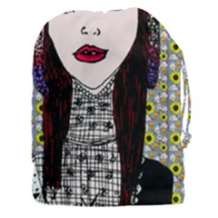 Chris Wall Drawstring Pouch (3xl) by snowwhitegirl